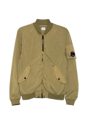 C.P. Company lens-detail bomber jacket - Green