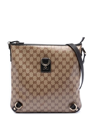 Gucci Pre-Owned 2016-2026 GG Crystal Abbey D Ring crossbody bag - Neutrals