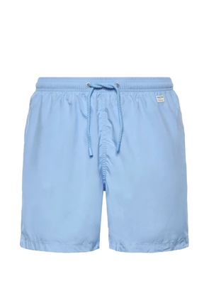 MC2 Saint Barth Pantone logo-patch swim shorts - Blue