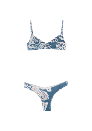 Cia Marítima Monaco printed bikini - Blue