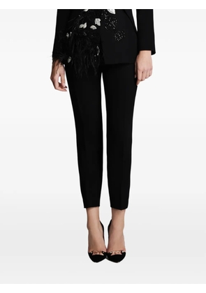 IMROSKA star-motif trousers - Black