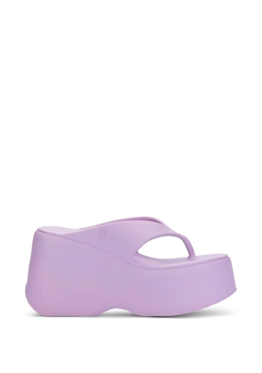 Melissa Free platform sandals - Purple