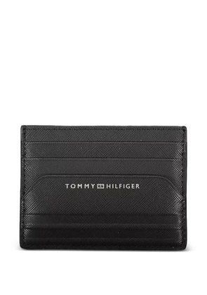 Tommy Hilfiger logo-stamp cardholder - Black