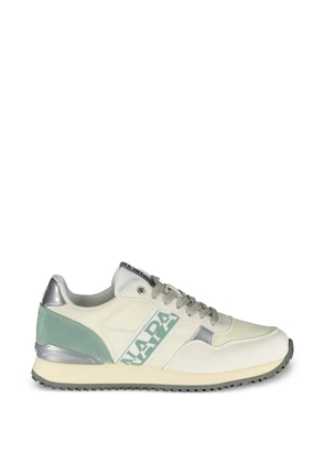 Napapijri Race logo-print sneakers - Neutrals