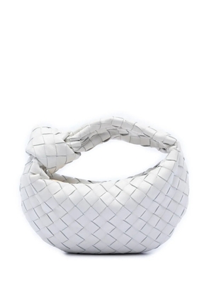 Bottega Veneta Pre-Owned 2012-2025 Mini Nappa Intrecciato Jodie hobo bag - White
