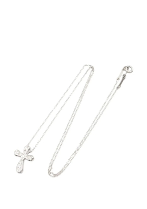 Tiffany & Co. Pre-Owned 2010s diamond necklace - Silver