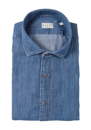 Xacus buttoned denim shirt - Blue