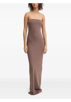 GUESS USA Eveline strapless maxi dress - Brown