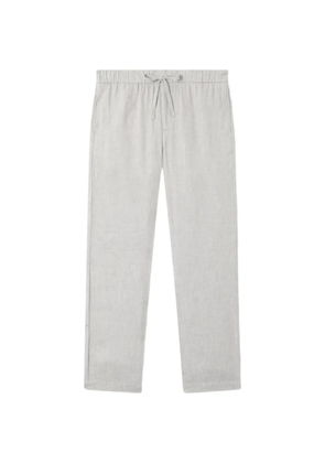 Frescobol Carioca Oscar drawstring-waistband trousers - Grey