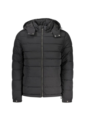 GUESS USA quilted hooded jacket - Black