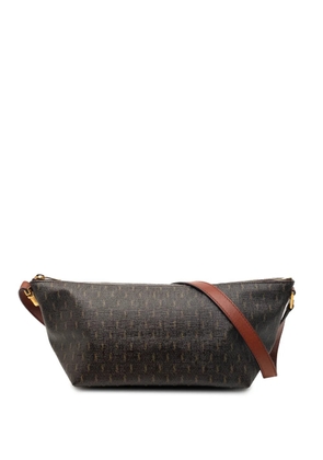 Saint Laurent Pre-Owned 2021 Le Monogramme Coated Canvas shoulder bag - Brown
