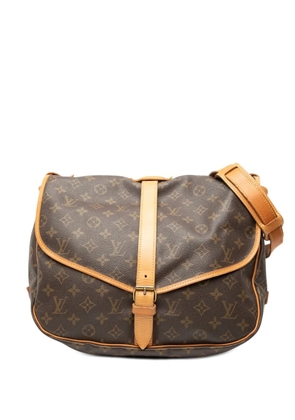 Louis Vuitton Pre-Owned 1992 Monogram Saumur 35 crossbody bag - Brown