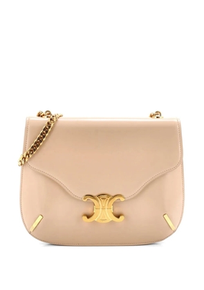 Celine Pre-Owned Besace Triomphe Smooth Calfskin Small shoulder bag - Neutrals