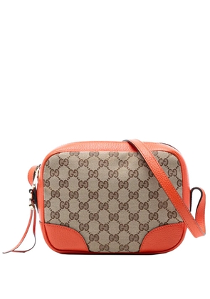 Gucci Pre-Owned 2016-2026 GG Canvas Bree crossbody bag - Orange