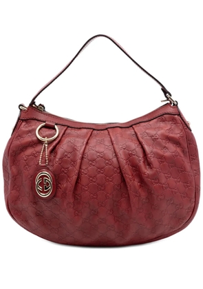 Gucci Pre-Owned 2016-2026 Guccissima Sukey shoulder bag - Red