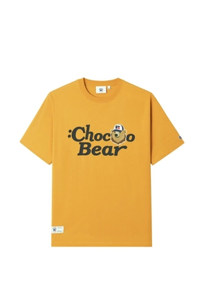 CHOCOOLATE graphic-print T-shirt - Yellow