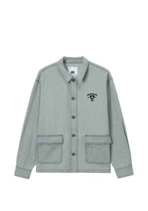 CHOCOOLATE striped jacket - Grey