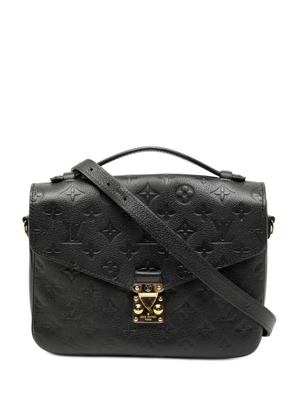 Louis Vuitton Pre-Owned 2018 Monogram Empreinte Pochette Metis satchel - Black
