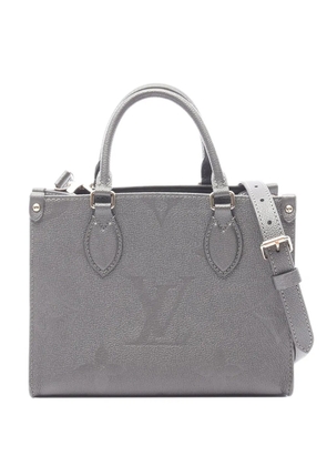 Louis Vuitton Pre-Owned 2021-2026 Monogram Empreinte OnTheGo PM satchel - Grey