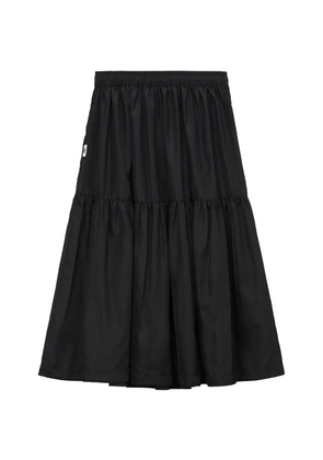 CHOCOOLATE tiered skirt - Black
