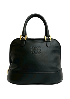 Loewe Pre-Owned 2010-2026 Leather Anagram handbag - Black