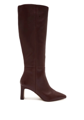 Sam Edelman pointed block-heel boots - Brown