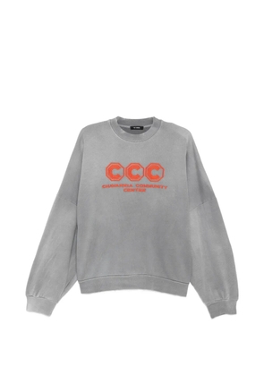 Willy Chavarria Hooligan sweatshirt - Grey