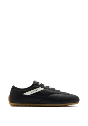 Alexander McQueen Boxe leather sneakers - Black