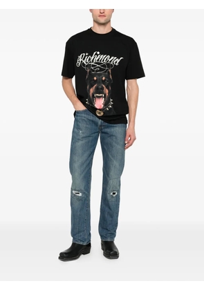 John Richmond graphic-print T-shirt - Black