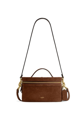 Coach Trail suede shoulder bag - Brown