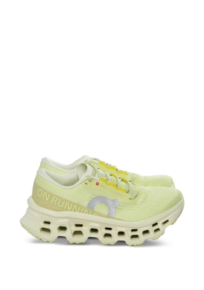 On Cloudmonster 3 logo-print sneakers - Yellow