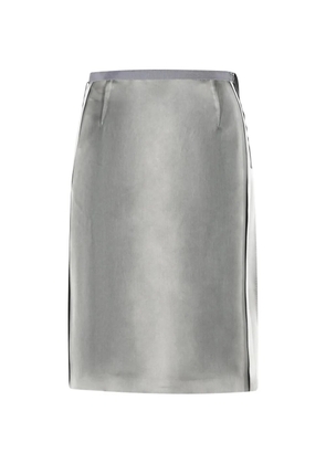 Maison Margiela reverse-effect skirt - Grey