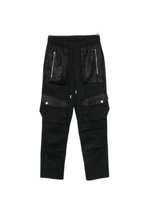 YES LONDON panelled cargo pants - Black