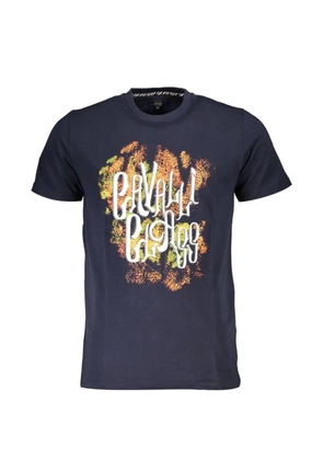 Cavalli Class graphic-print T-shirt - Blue