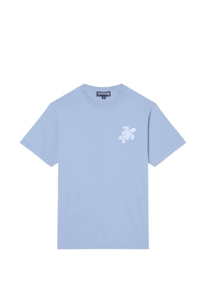 Vilebrequin turtle-embroidered T-shirt - Blue