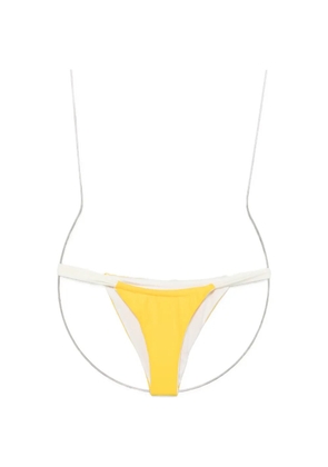 Leslie Amon 90s Slice bikini bottoms - Yellow