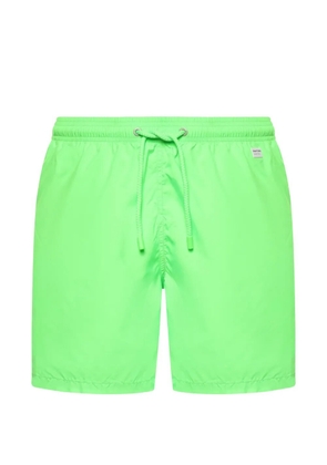 MC2 Saint Barth Pantone logo-patch swim shorts - Green