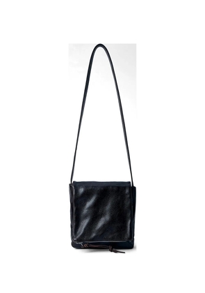 OUR LEGACY Savant leather shoulder bag - Black