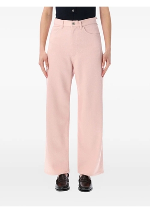 Auralee belt-loops jeans - Pink