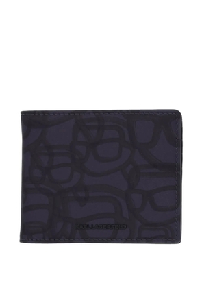 Karl Lagerfeld logo bi-fold wallet - Grey