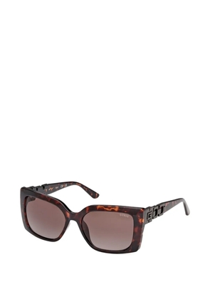 GUESS EYEWEAR square-frame sunglasses - Brown
