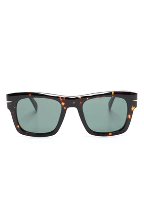 Eyewear by David Beckham tortoiseshell-effect square-frame sunglasses - Brown