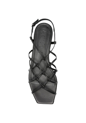 Aeyde Anisa strappy leather sandals - Black