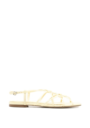 Aeyde Anisa knot-detail leather sandals - Neutrals