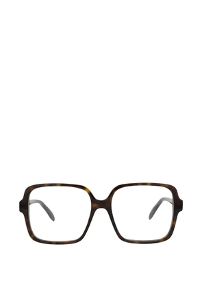Alexander McQueen Eyewear square-frame glasses - Brown