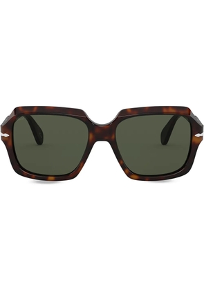 Persol large frame sunglasses - Green