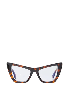 Off-White Eyewear cat-eye glasses - Brown