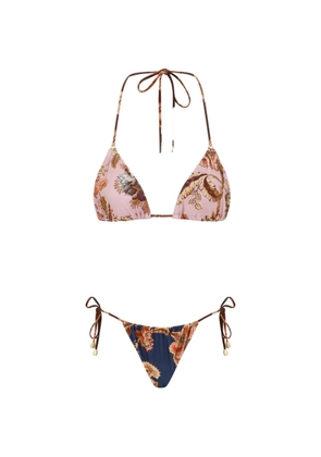 ZIMMERMANN Aster spliced bikini - Blue
