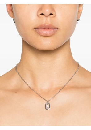 Patrizia Pepe fly-pendant necklace - Silver