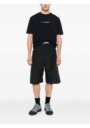 Karl Lagerfeld logo-print T-shirt - Black